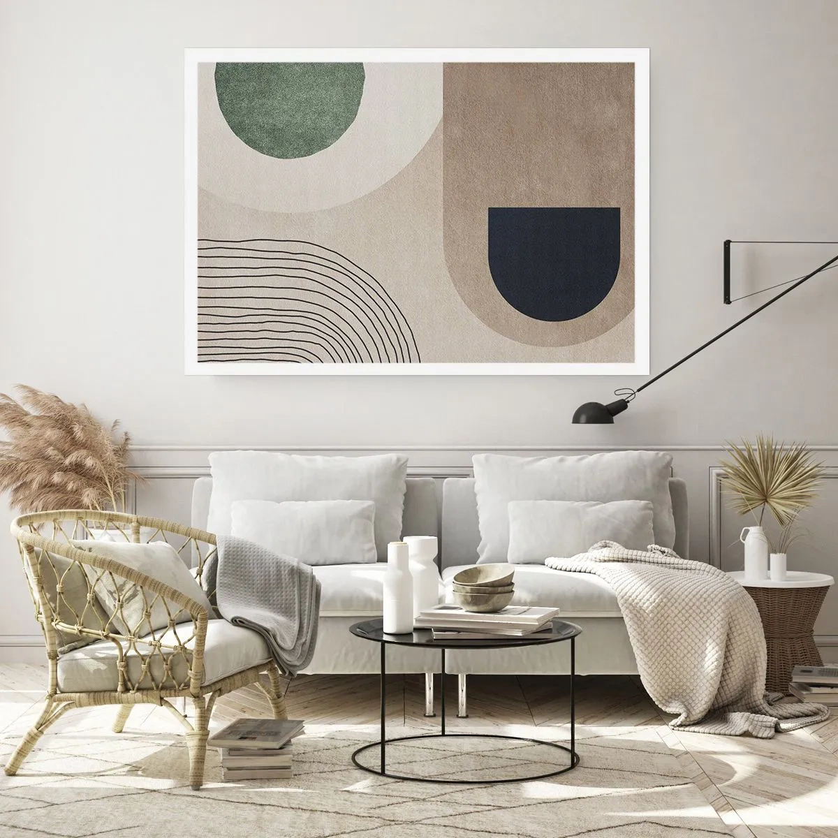 Poster - La mitezza dell'ovale - 40x30 cm