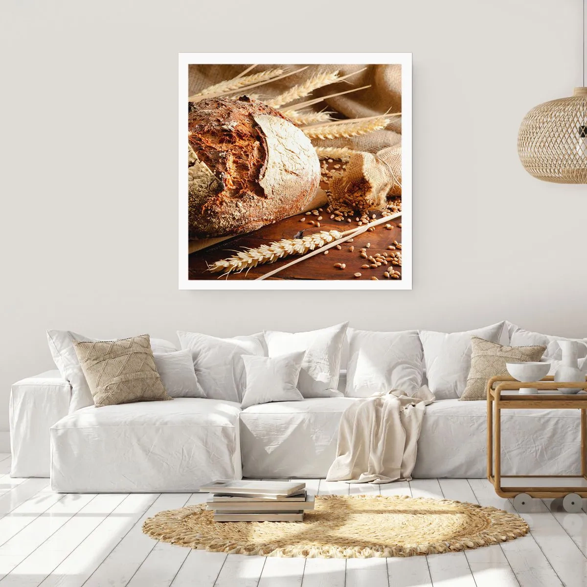 Poster - Appetitoso, profumato, croccante - 60x60 cm
