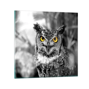 Quadro su vetro - Non si può nascondere niente - 30x30 cm