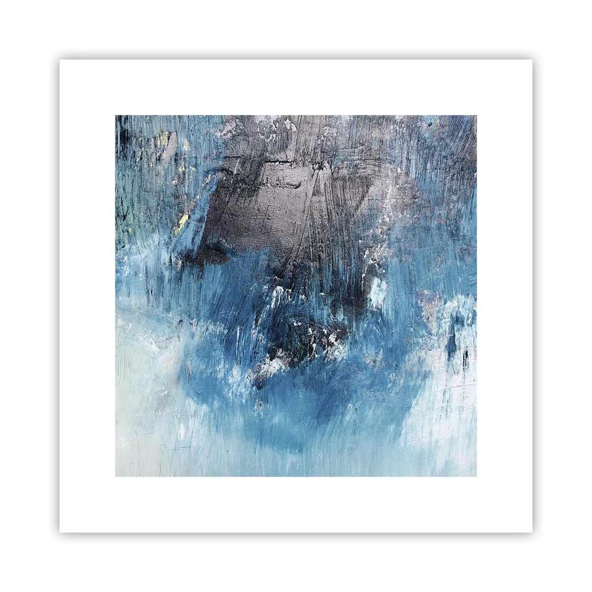 Poster - Rapsodia blu - 30x30 cm