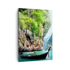 Quadro su tela - Stampe su Tela - Invito a un viaggio esotico - 50x70 cm