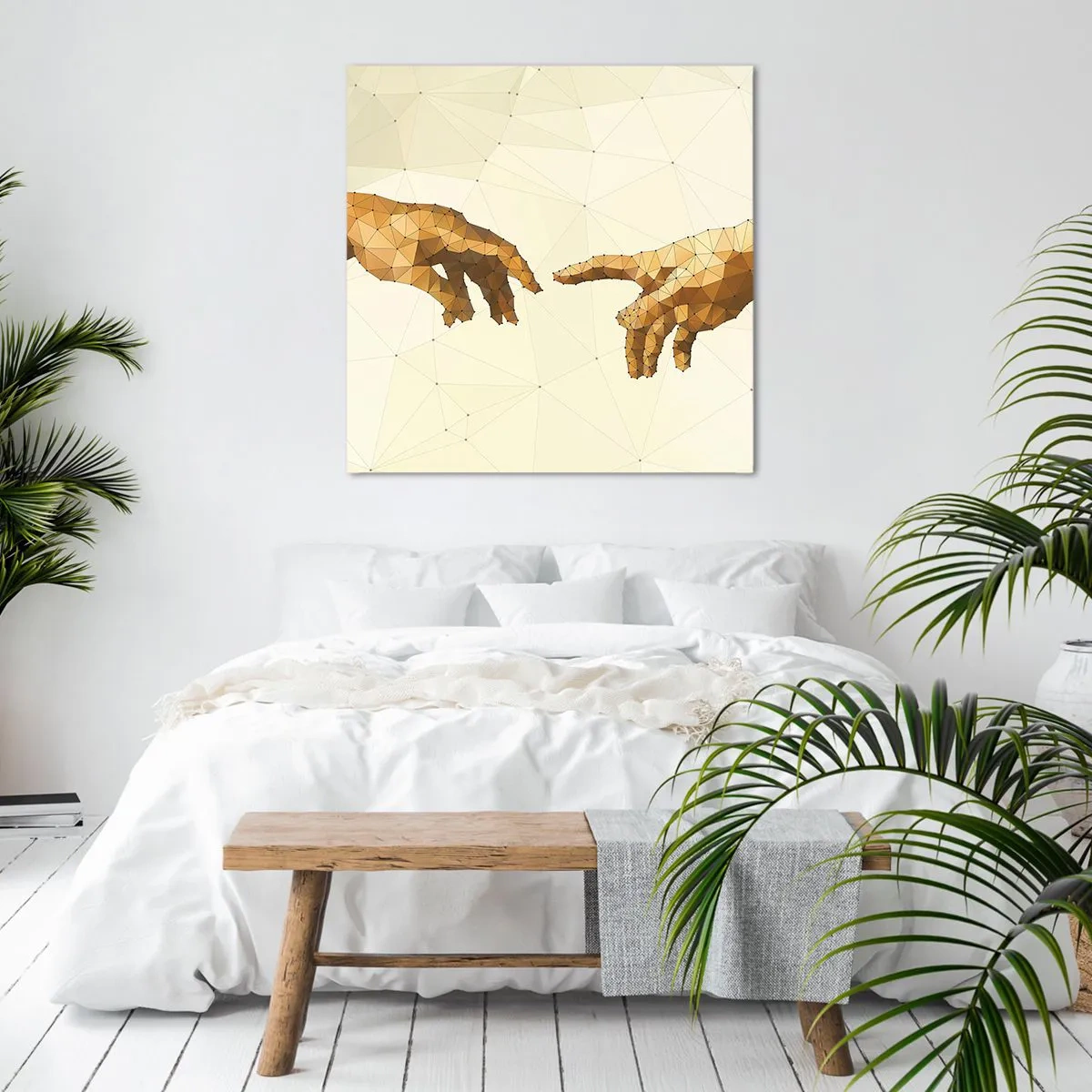 Quadro su tela - Stampe su Tela - Geometria divina - 60x60 cm