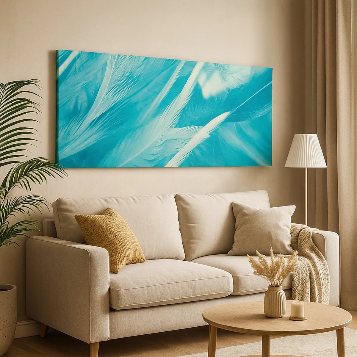 Quadro su tela - Stampe su Tela - Annegare nel morbido - 30x30 cm