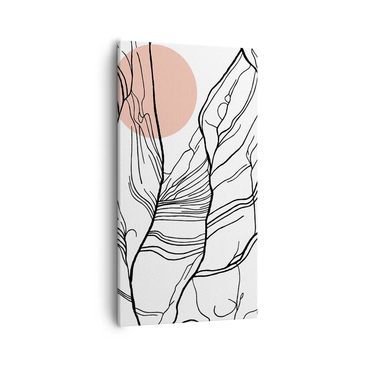 Quadro su tela - Stampe su Tela - Nella rete dei rami - 55x100 cm