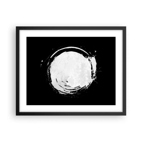 Poster in cornice nera - Una buona soluzione - 50x40 cm