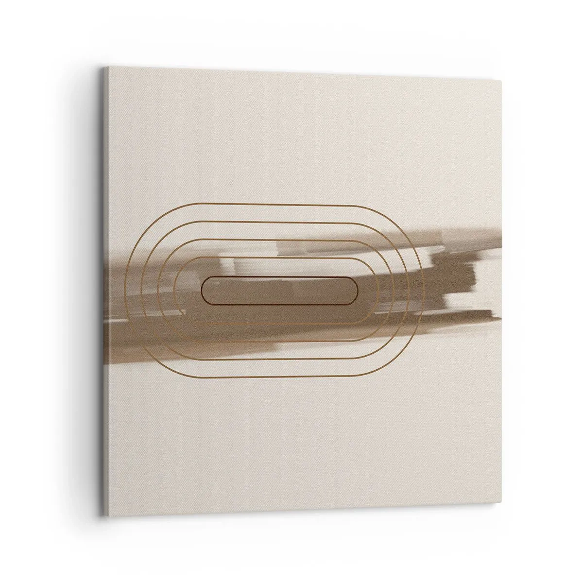 Quadro su tela - Stampe su Tela - Un soffio di grigio - 60x60 cm