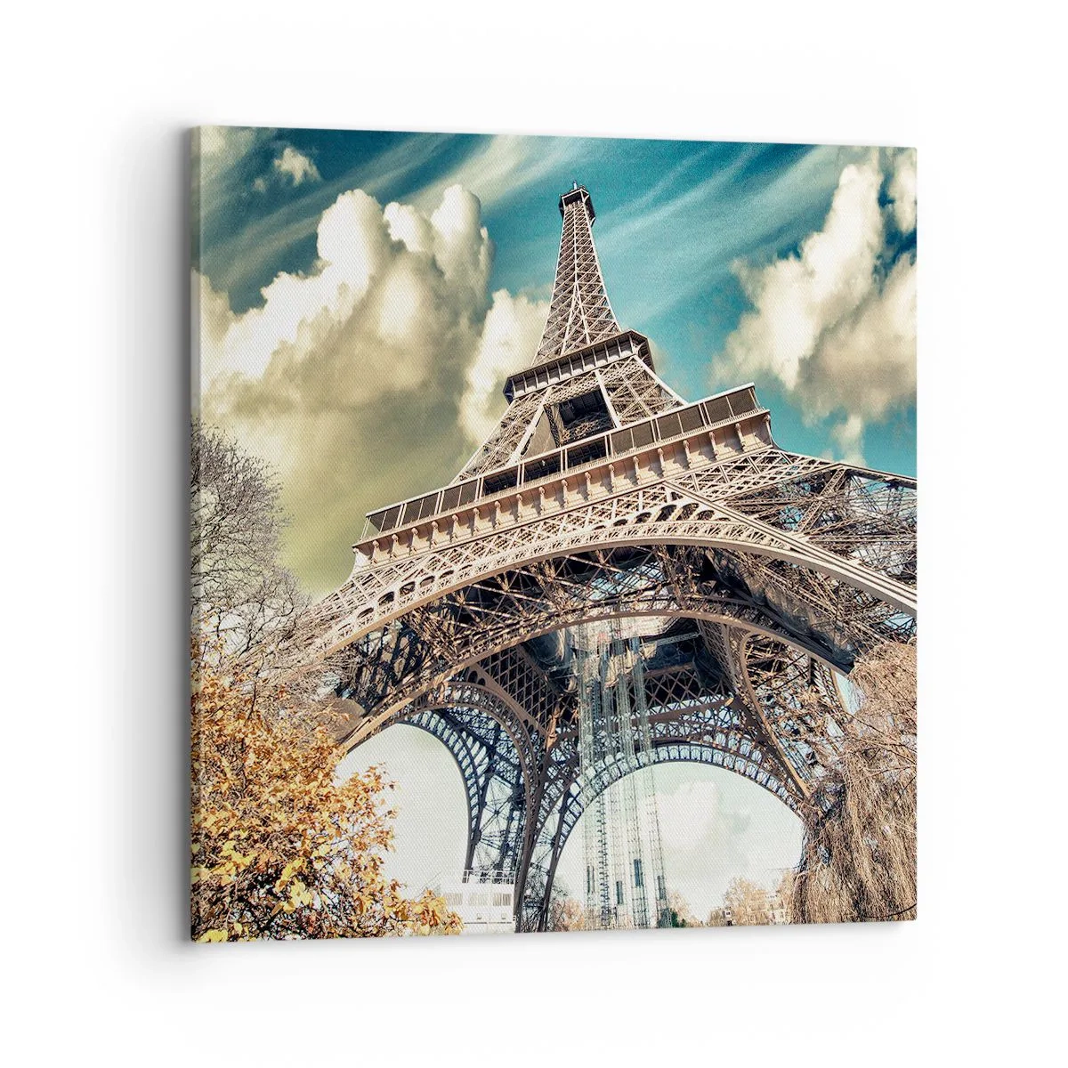 Quadro su tela - Stampe su Tela - L'autunno a Parigi... - 70x70 cm