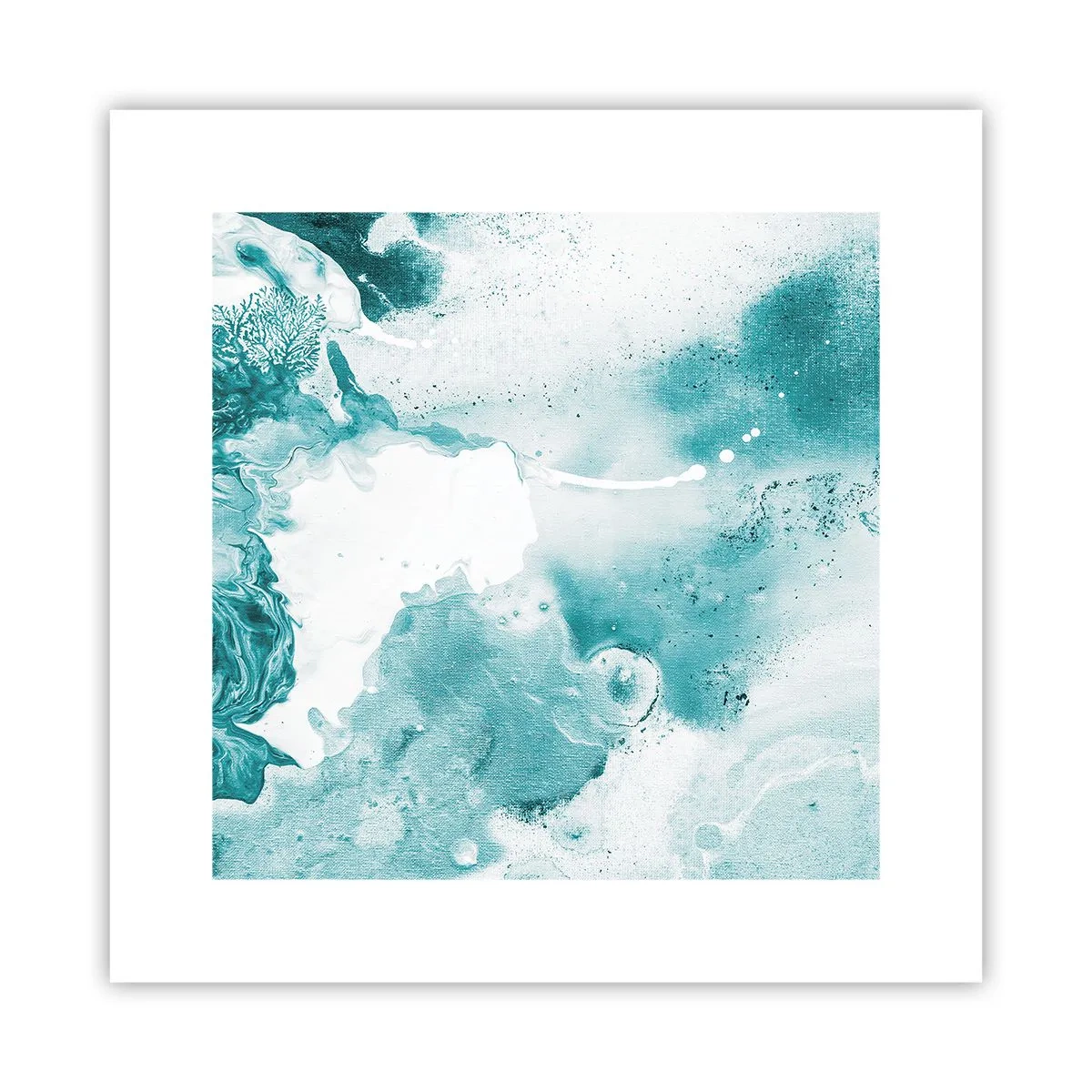 Poster - Palude blu - 30x30 cm
