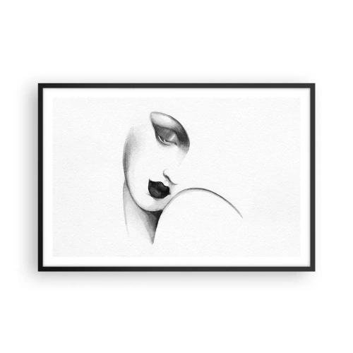Poster in cornice nera - Nello stile di Lempicka - 91x61 cm