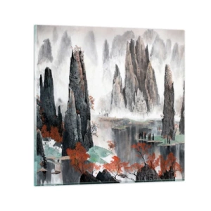 Quadro su vetro - Protettori potenti - 50x50 cm