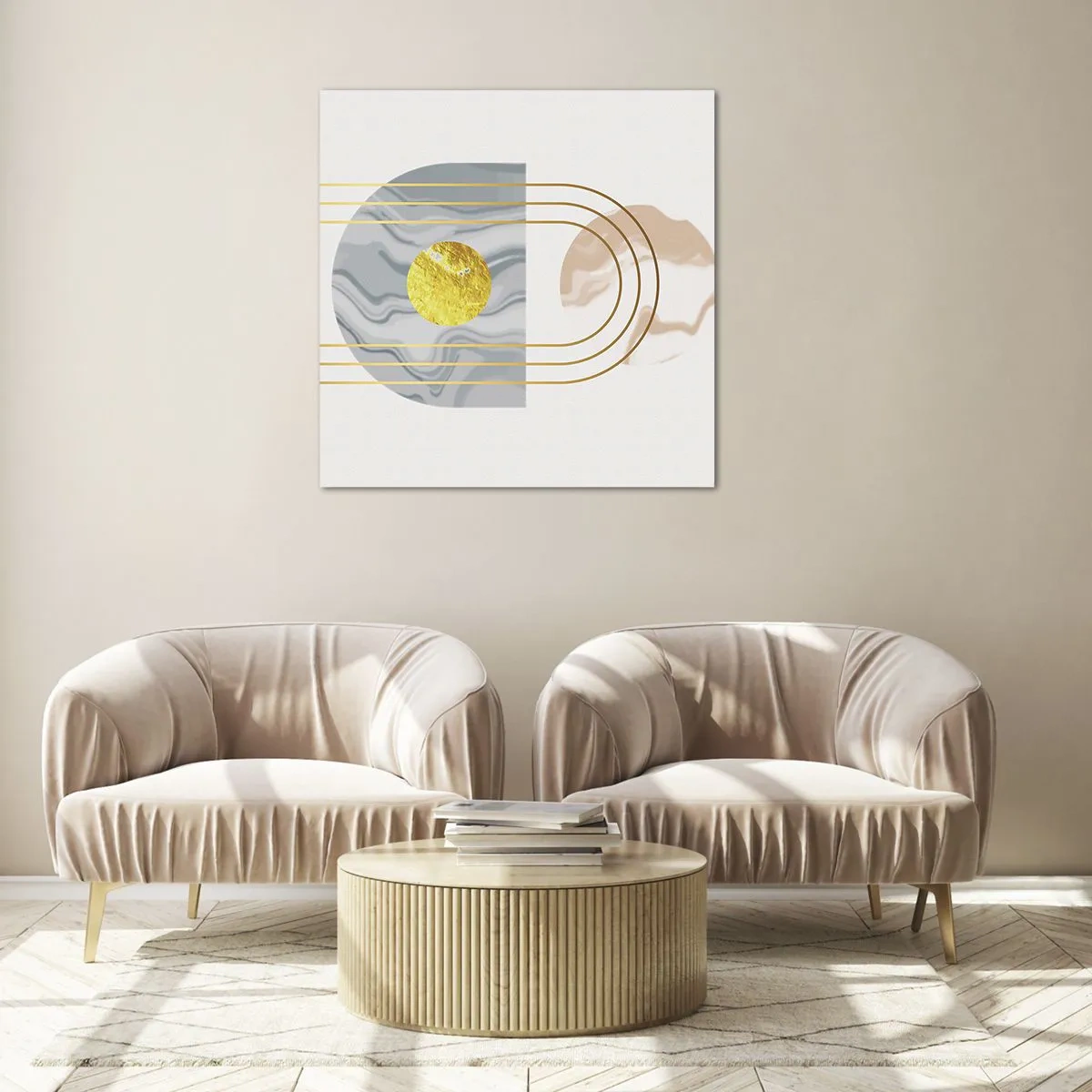 Quadro su vetro - Chiarezza e lucentezza - 30x30 cm