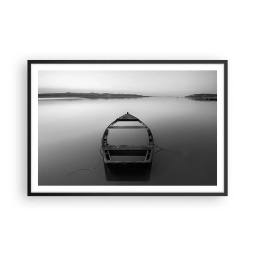 Poster in cornice nera - Nostalgia e malinconia - 91x61 cm