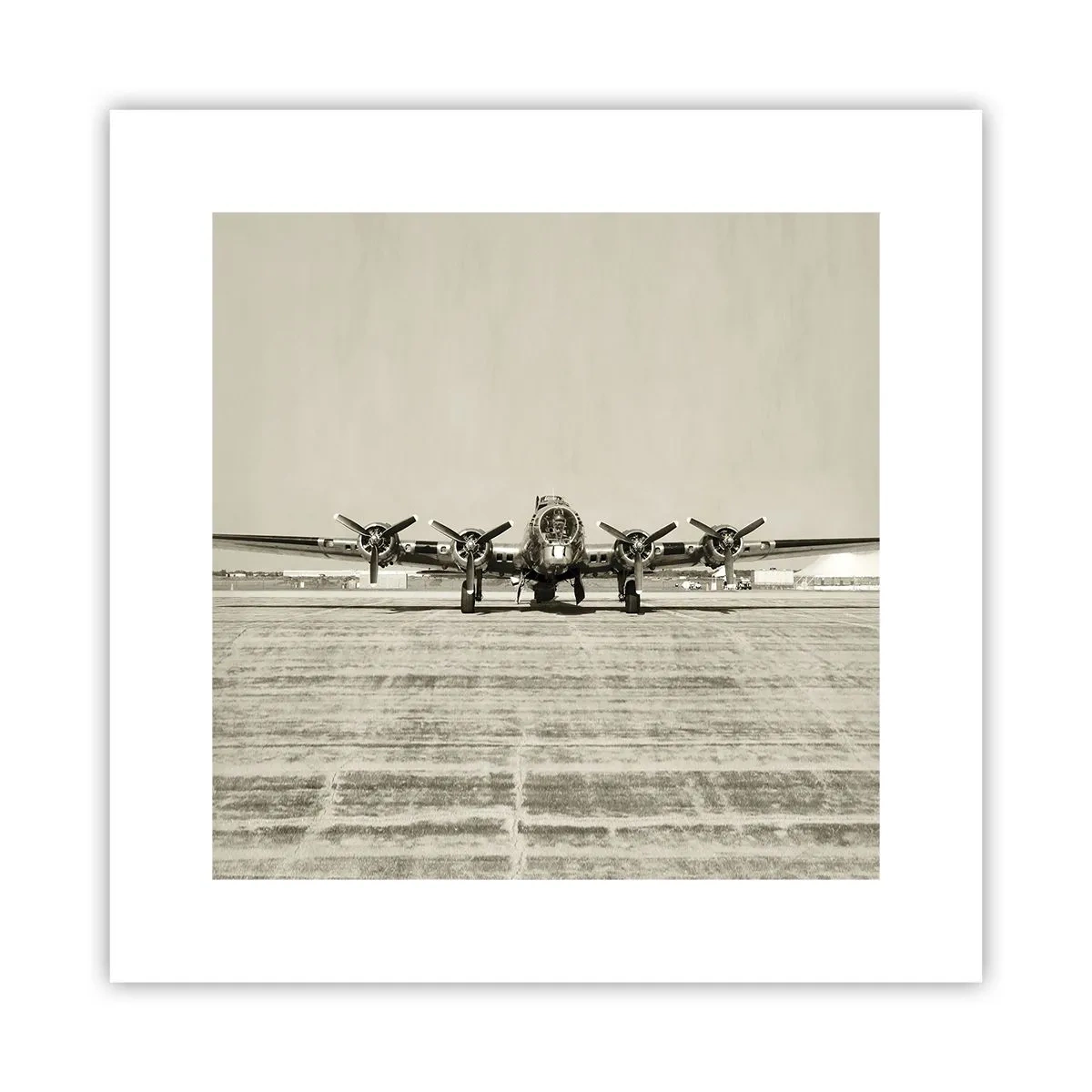 Poster - Pronto come sempre - 30x30 cm