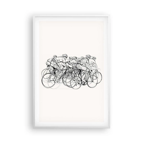 Poster in cornice bianca - Insieme - 61x91 cm