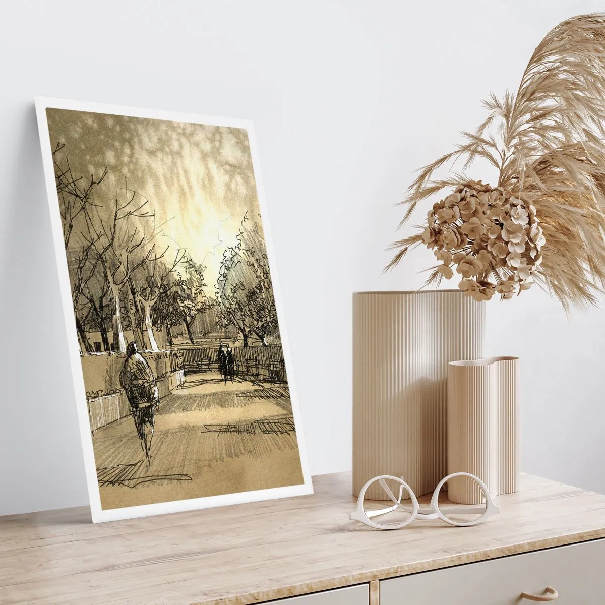 Poster - Attimo fermato con la penna - 61x91 cm