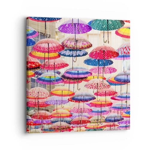 Quadro su tela - Stampe su Tela - Prato cittadino - 30x30 cm