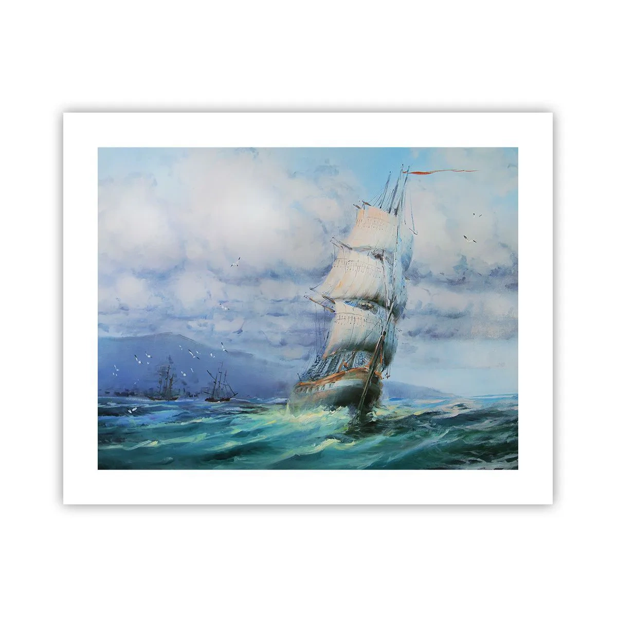 Poster - Con il vento in favore - 50x40 cm