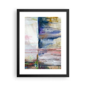 Poster in cornice nera - Impressioni e suggestioni colorate - 30x40 cm