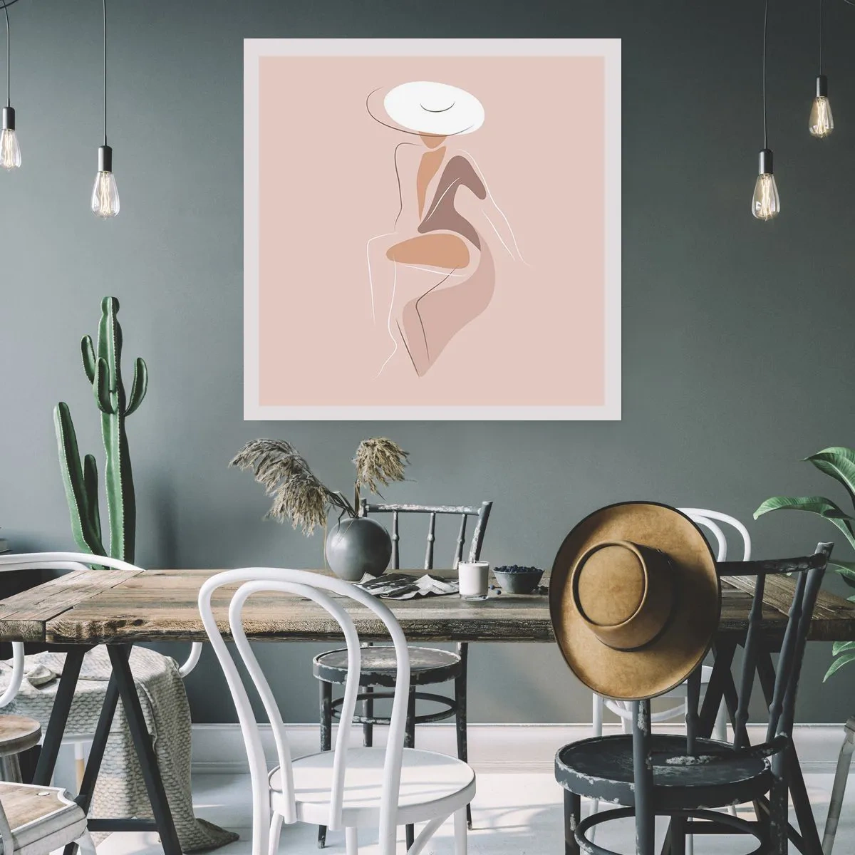 Poster - Essere una dama - 60x60 cm