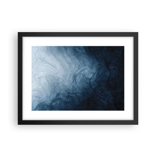 Poster in cornice nera - Arrivando in profondità - 40x30 cm