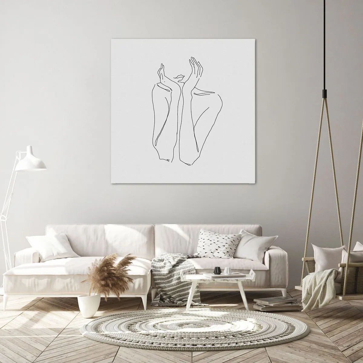 Quadro su tela - Stampe su Tela - Quello che sognano le ragazze - 70x70 cm