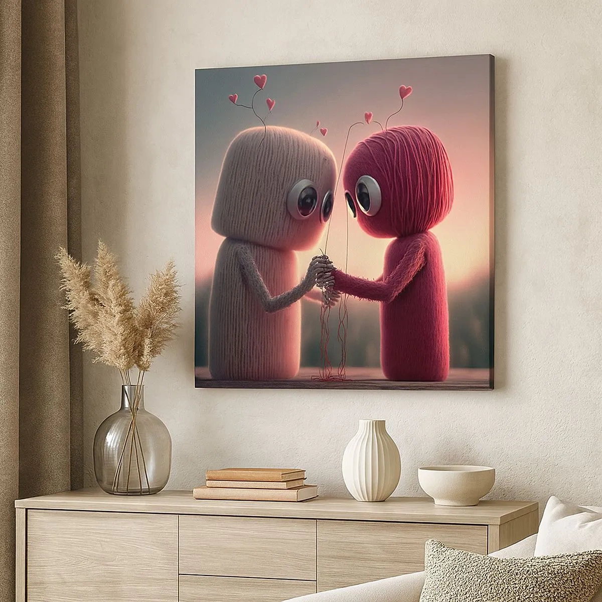 Quadro su tela - Stampe su Tela - Ognuno ha diritto ad amare - 30x30 cm