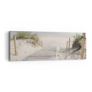 Quadro su tela - Stampe su Tela - Fino all'orizzonte - 90x30 cm