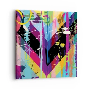 Quadro su tela - Stampe su Tela - Dall'alto in basso - 30x30 cm