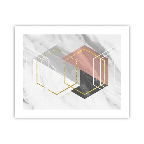 Poster - Composizione a catena - 50x40 cm