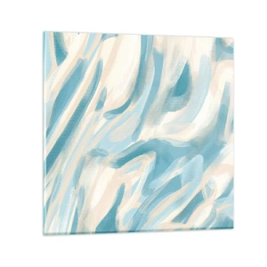 Quadro su vetro - Brezze primaverili - 70x70 cm