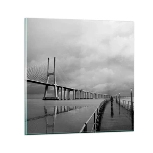 Quadro su vetro - A ciascuno ciò che gli spetta - 30x30 cm