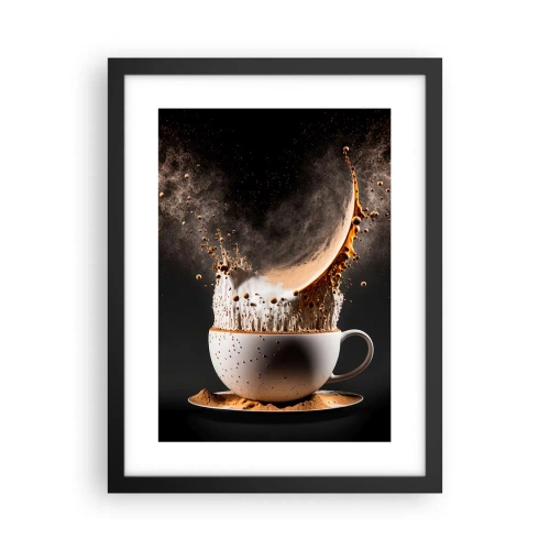 Poster in cornice nera - Esplosione di sapore - 30x40 cm