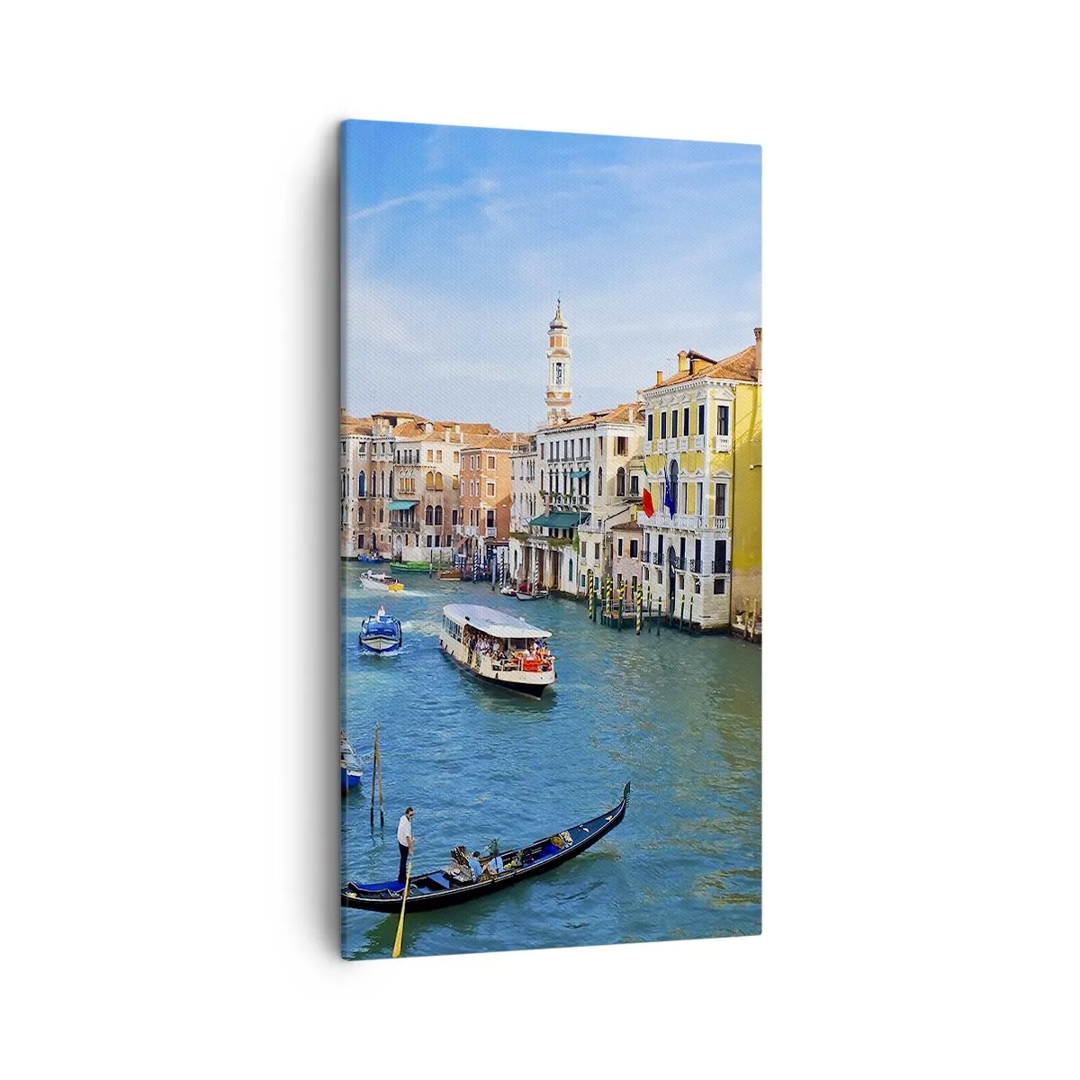 Quadro su tela - Stampe su Tela - Una circolazione stradale unica al mondo - 45x80 cm