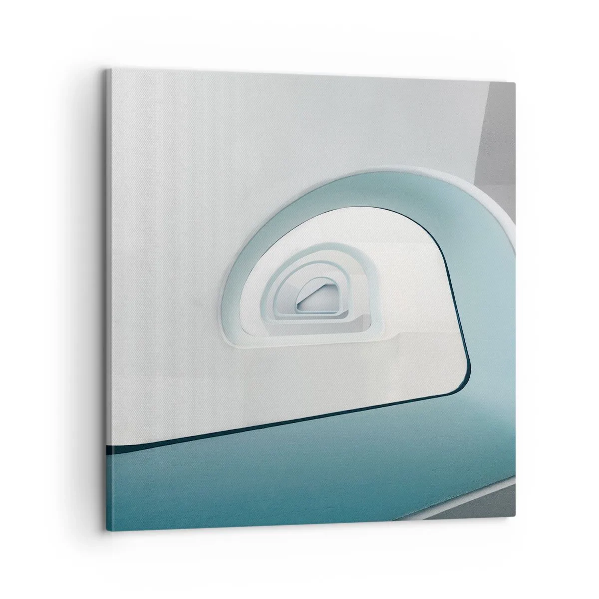 Quadro su tela - Stampe su Tela - Blu fino in fondo - 60x60 cm