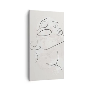 Quadro su tela - Stampe su Tela - Profilo di sogno - 55x100 cm
