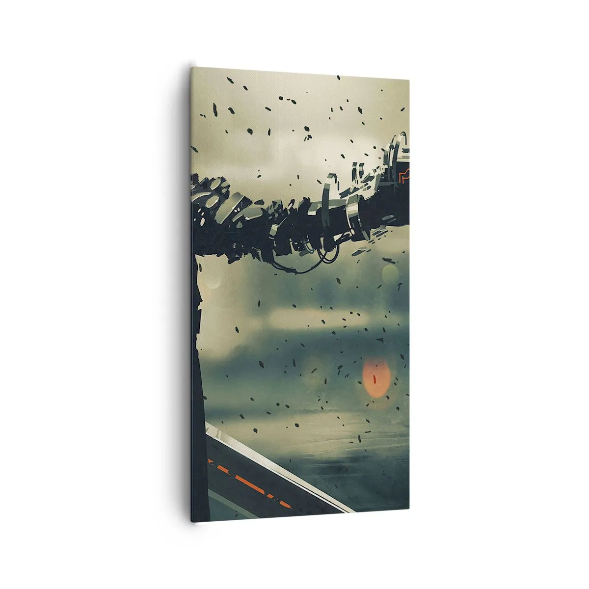 Quadro su tela - Stampe su Tela - L'arma assassina: il tuo Terminator - 65x120 cm