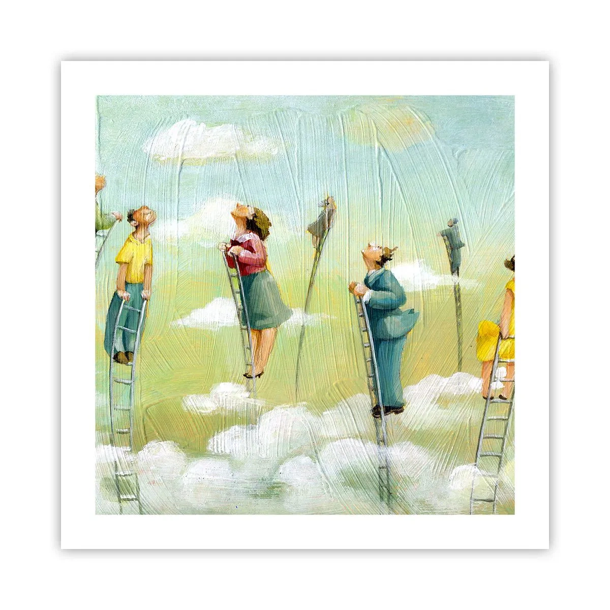 Poster - Seguendo i propri sogni - 50x50 cm