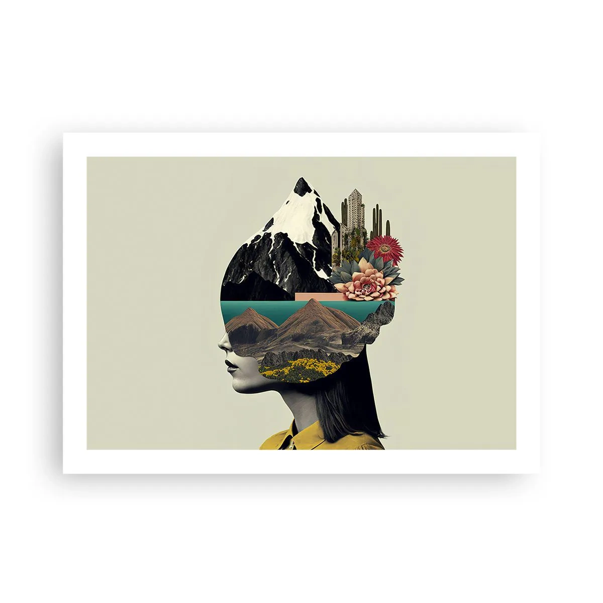 Poster - La donna è sempre un mistero - 70x50 cm