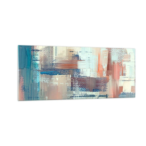 Quadro su vetro - Arrivando alla luce - 100x40 cm