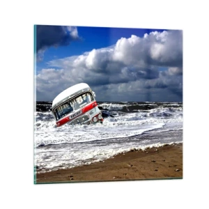 Quadro su vetro - Ti meravigli? - 30x30 cm