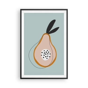 Poster in cornice nera - Penetrare la natura delle cose - 61x91 cm