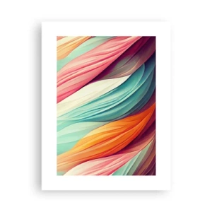 Poster - Intreccio arcobaleno - 30x40 cm