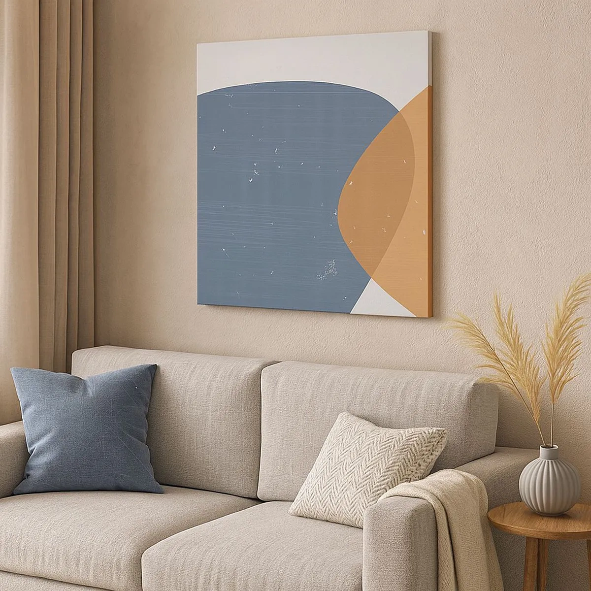 Quadro su tela - Stampe su Tela - Ovali e influenze - 30x30 cm