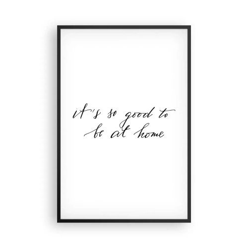 Poster in cornice nera - Tutta la verità - 61x91 cm
