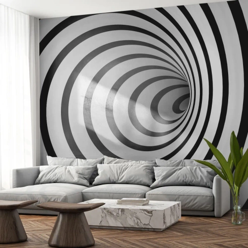 Fotomurale su misura Premium Canvas - Anche tu non riesci a resistere? - Astrazione, 3D, Vortice