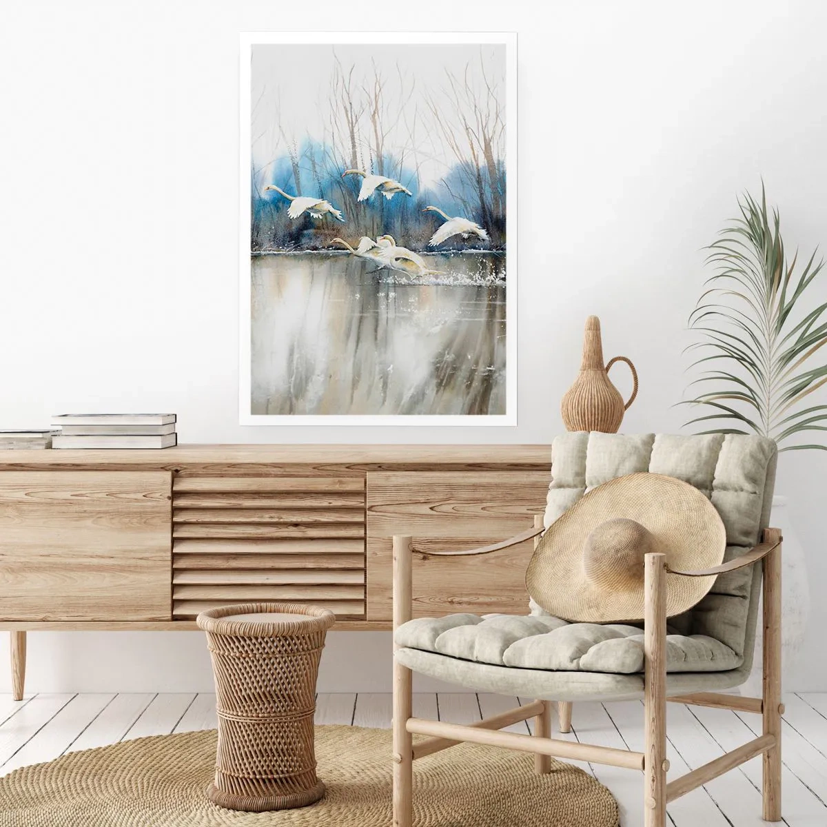 Poster - Come la favola dei cigni selvatici - 30x40 cm