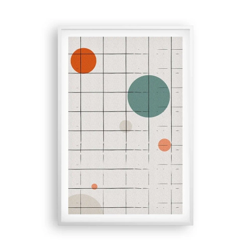 Poster in cornice bianca - Prigionieri. Noi o loro? - 61x91 cm