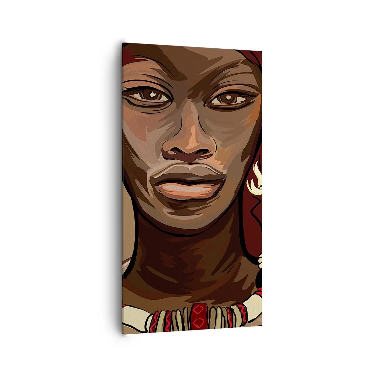 Quadro su tela - Stampe su Tela - Venere di ebano - 65x120 cm