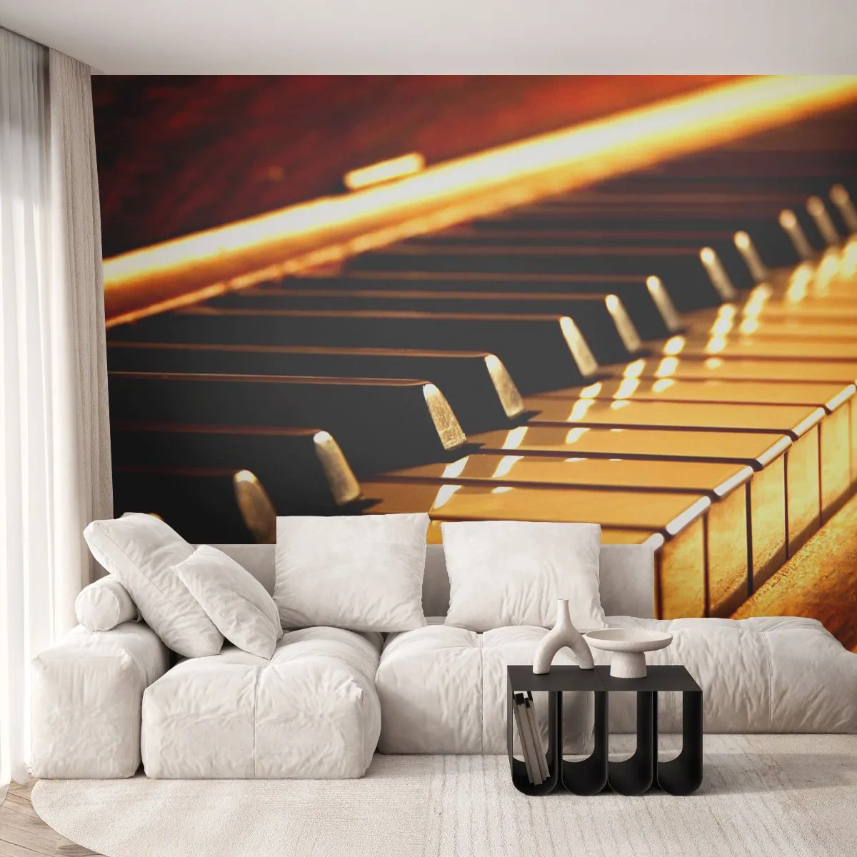 Fotomurali Premium Sand - Possibilità illimitate - Musica, Pianoforte, Uno strumento musicale - 100x70 cm