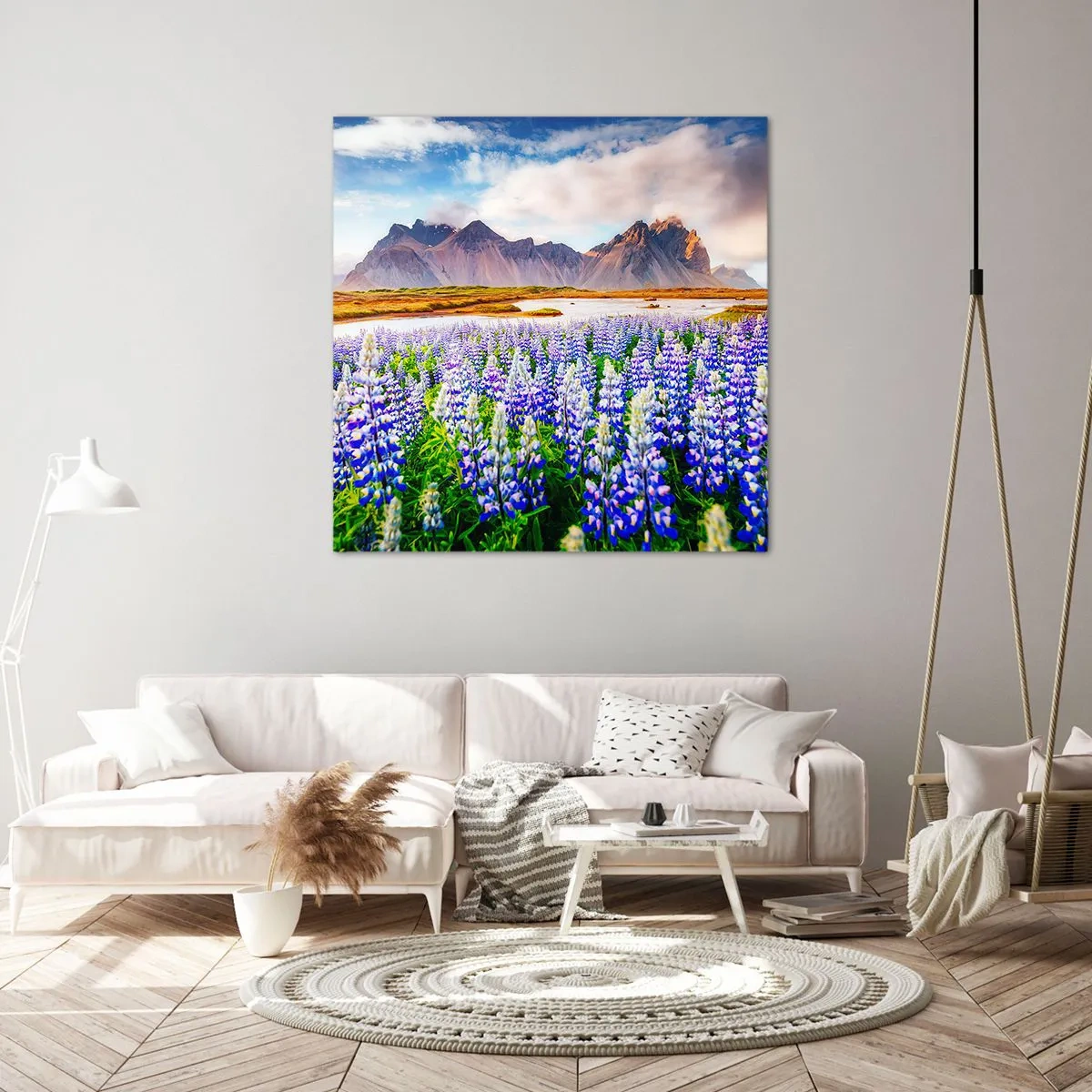 Quadro su tela - Stampe su Tela - Forza e asprezza accanto alla mitezza - 70x70 cm